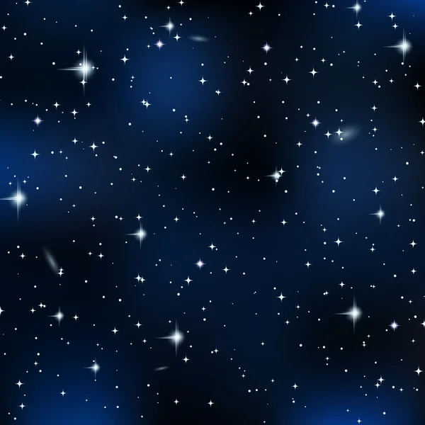 Cielo nocturno — Vector de stock