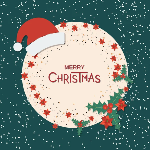 クリスマスレトロなスタイルの招待カード チラシ 小冊子ベクトルデザインテンプレート ベクターグラフィックス