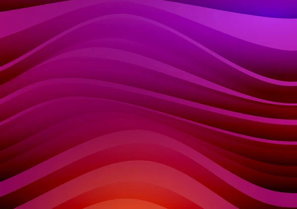 Vektor Abstrakte Kunst Farbenfroher Hintergrund Illustration Linienmuster Dynamische Flüssige Form — Stockvektor