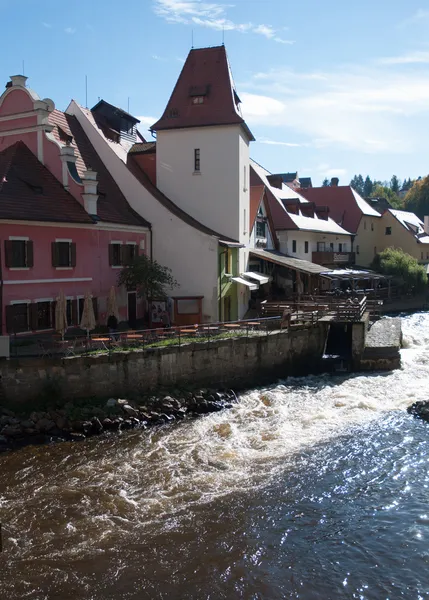 Cesky Krumlov. Città storica — Foto Stock