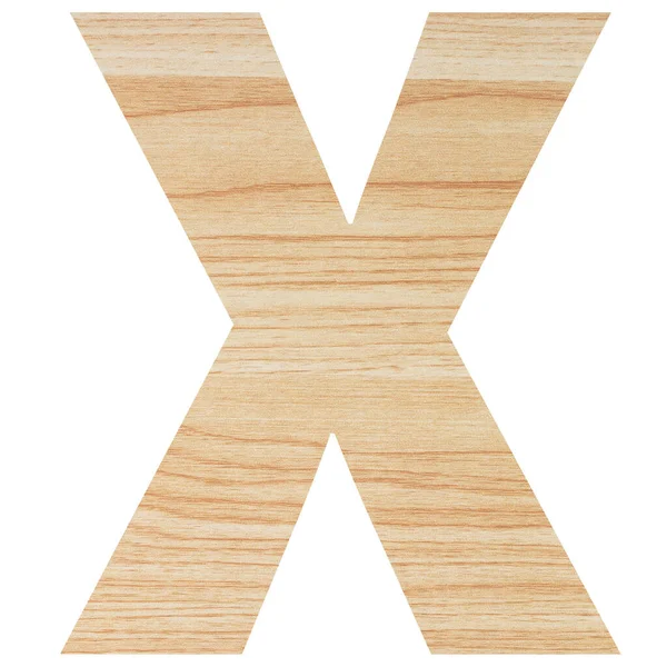 Angielski Alfabet Teksturą Drewna Izolowane Białym Tle Ścieżka Clipping — Zdjęcie stockowe