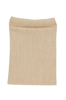 bag fabric isolated on white background.