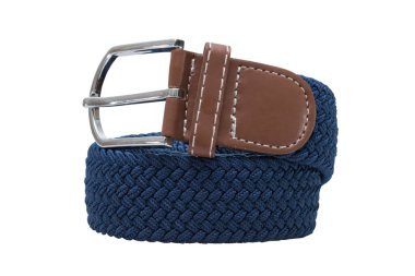 beyaz arkaplanda izole edilmiş kemer.