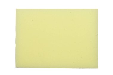 Mutfak süngeri beyaz arka planda izole edildi