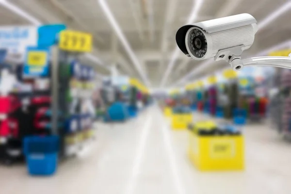 Seguridad Del Sistema Cctv Centro Comercial — Foto de Stock