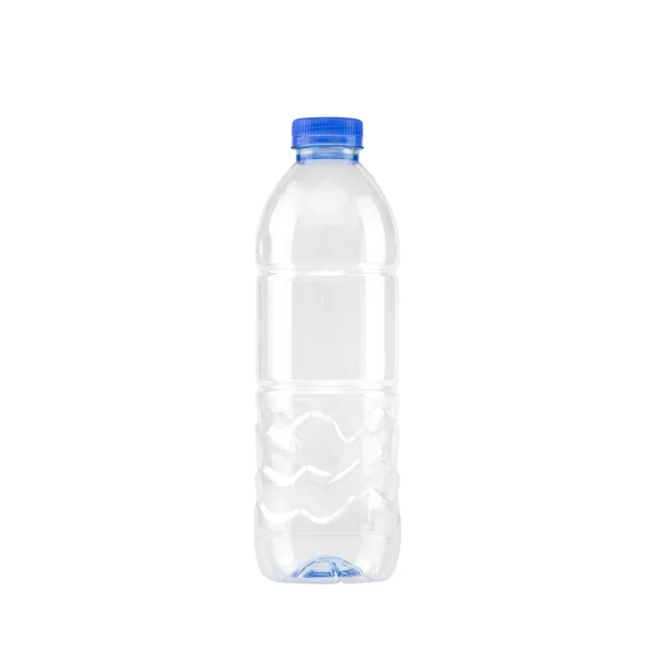 白い背景で隔離のリサイクルのためのプラスチック製のボトル — ストック写真