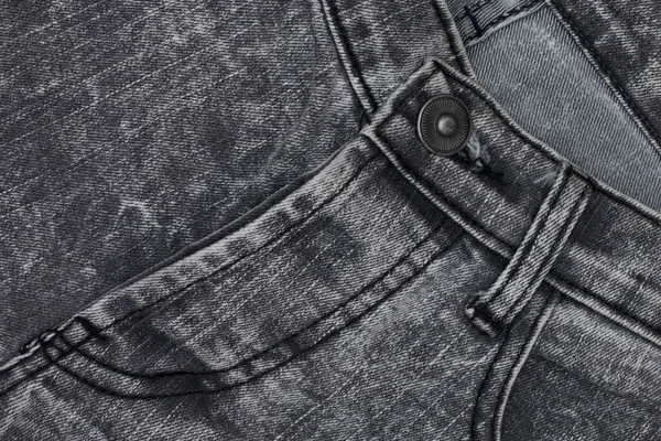 Primer Plano Textura Del Denim Fondo Jean — Foto de Stock