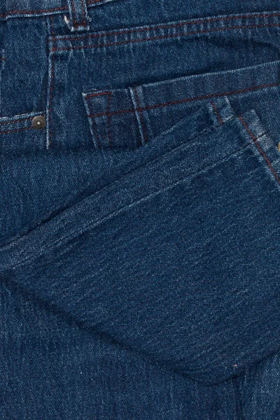 Close Textura Ganga Fundo Jeans — Fotografia de Stock