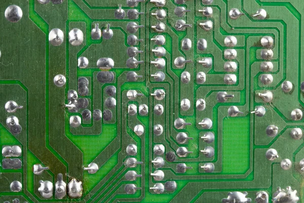 プリント回路基板のクローズ アップ — ストック写真
