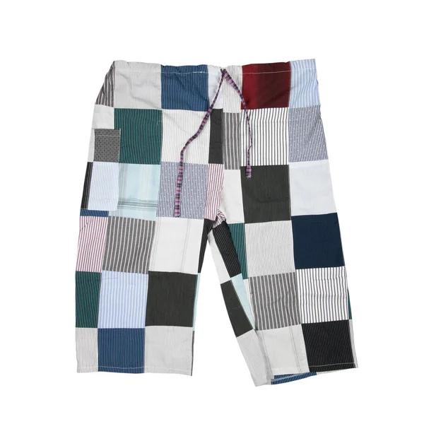 Pantalones Algodón Aislados Sobre Fondo Blanco —  Fotos de Stock