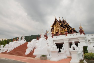 Chiang Mai Kraliyet Flora Ratchaphruek Parkı, Tayland.
