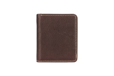 Cüzdan beyaz arkaplanda izole edildi - kırpma yolları