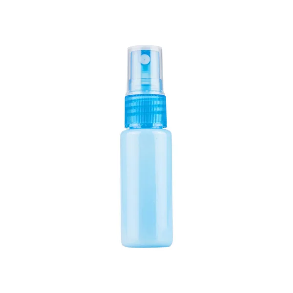 Flaska Spray Isolerad Vit Bakgrund Klippning Vägar — Stockfoto