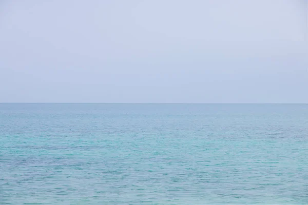 Hermosa Escena Mar Tropical Playa Con Fondo Cielo Azul —  Fotos de Stock