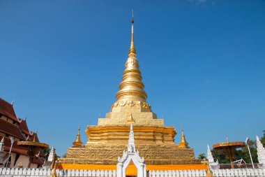 Wat Phra Chae Haeng Kuzey Tayland 'ın Nan şehrinde ünlü bir tapınak..