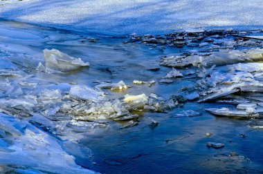 donmuş Dinyeper Nehri - ayrıntı