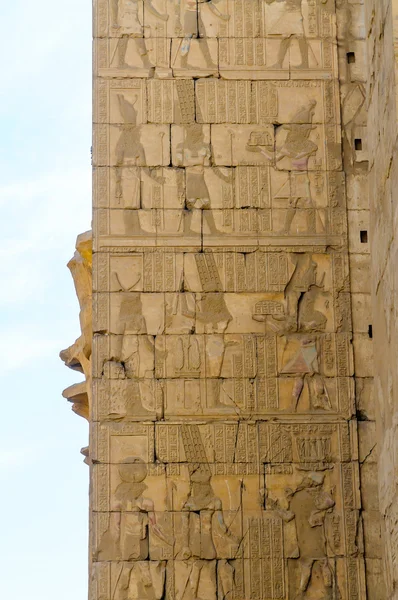 Karnak temple in Luxor, Egypt, Detail — Stock Photo, Image