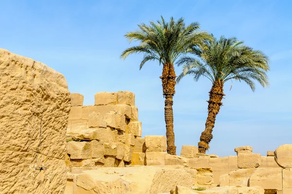 Templo de Karnak em Luxor, Egito. — Fotografia de Stock