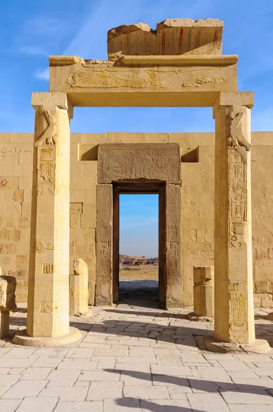 Templo Hatshepsut no Vale dos Reis — Fotografia de Stock