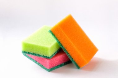 Üç renkli süngerler