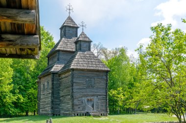 tipik bir Ukraynalı antika Ortodoks Kilisesi