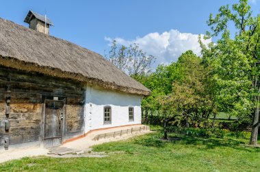 tipik bir Ukraynalı antika ev