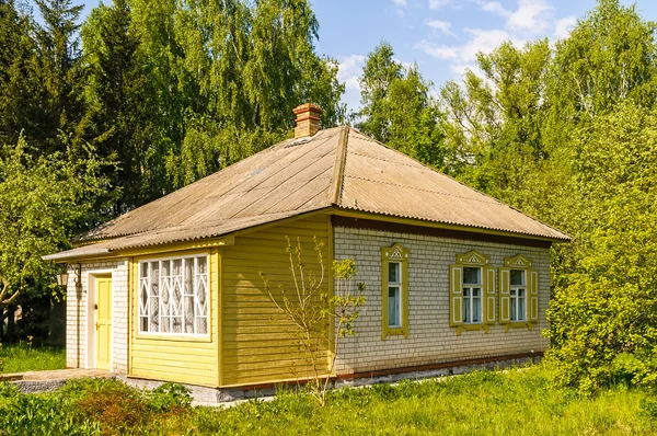 Uma típica casa de antiguidades ucraniana — Fotografia de Stock
