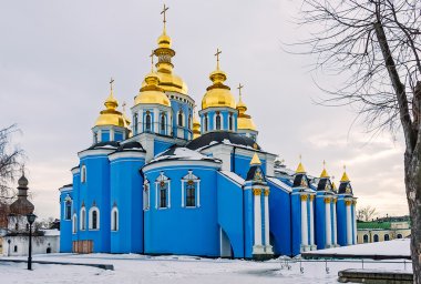 Saint michael Kiev kış