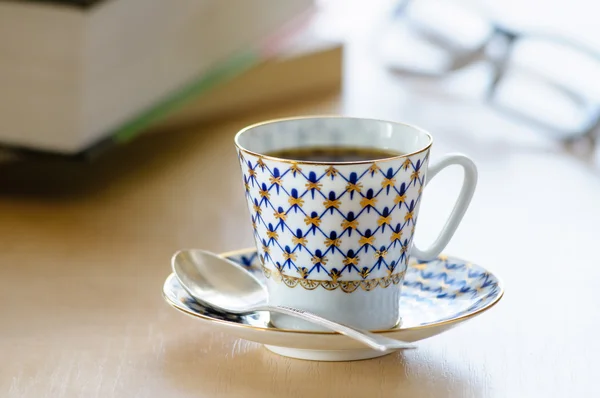 Student koffie beker — Stockfoto