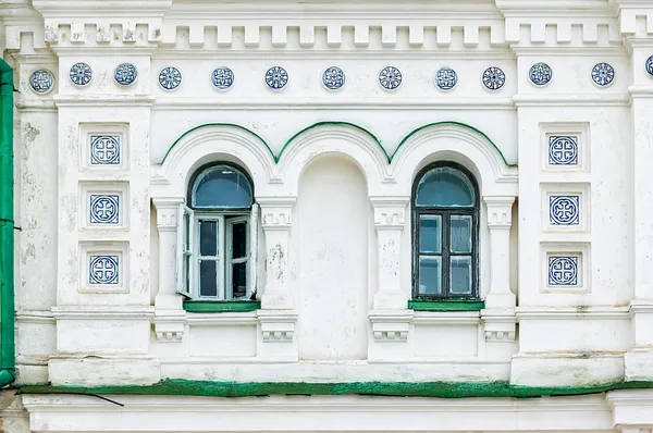 Fragment okna Ławra w Kijowie — Zdjęcie stockowe