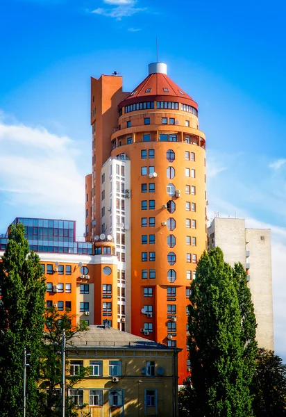 Високі будівлі в Києві — стокове фото