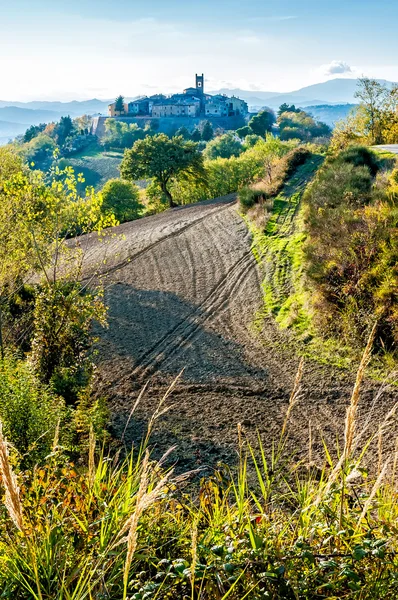 Vila de Montefabbri na Itália — Fotografia de Stock