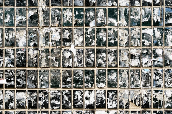 Mur sale de carreaux et de texture de papier — Photo
