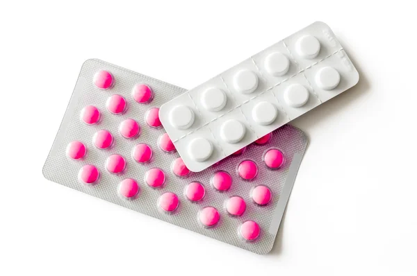 Blister of pharmaceutical pills — Stock Photo, Image