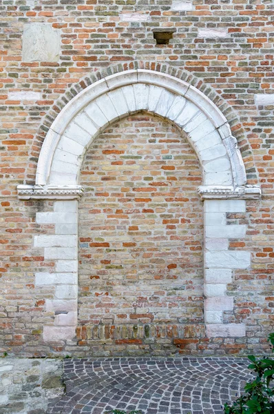 Kerk van monteguiduccio - detail — Stockfoto