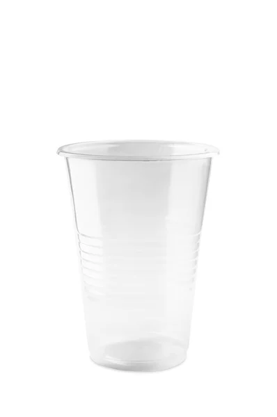 Vidro plástico transparente — Fotografia de Stock