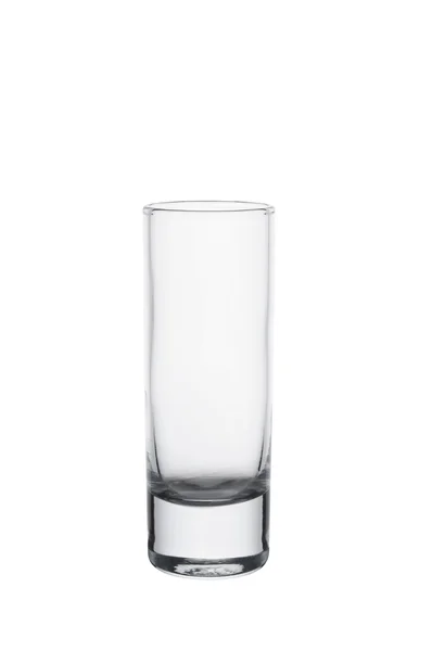 Sklo prázdné vodka — Stock fotografie