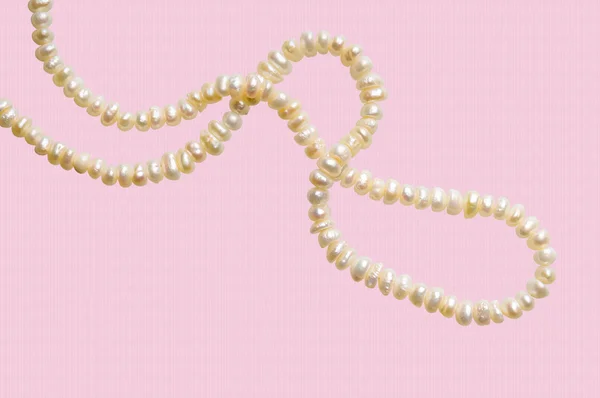 Natural Pearls Necklace — Stock Photo, Image