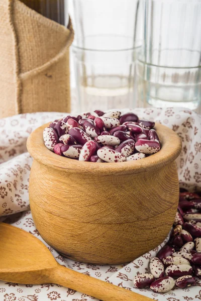 Red and White Beans — Stock Photo, Image