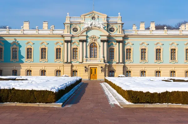 Мариинский дворец, Дом Парламента, в Киеве — стоковое фото