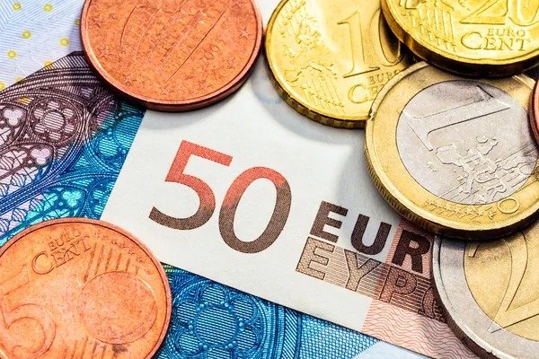 Dinero euro — Foto de Stock