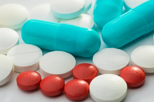 Colored Plis and Capsules — Stock Photo, Image