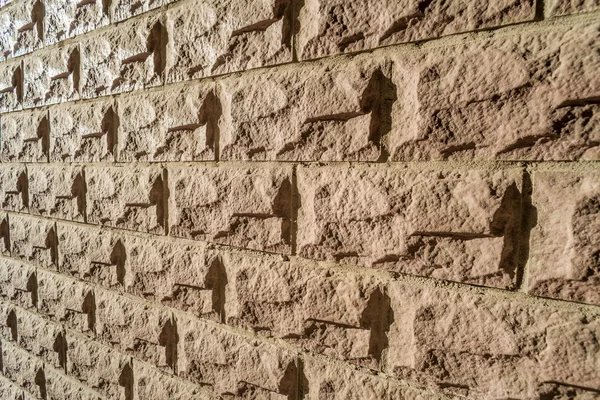 Mur en pierre moderne — Photo