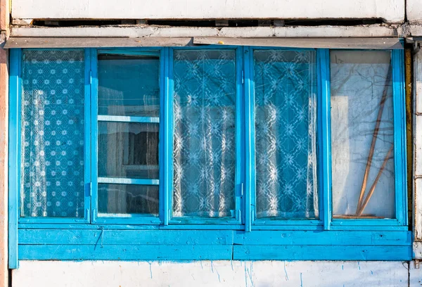 ソビエト建物の窓 — ストック写真