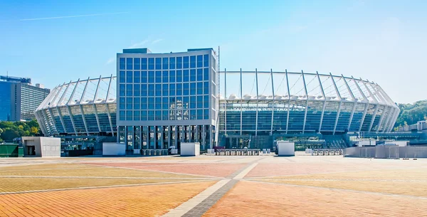 Олімпійського стадіону Києва — стокове фото