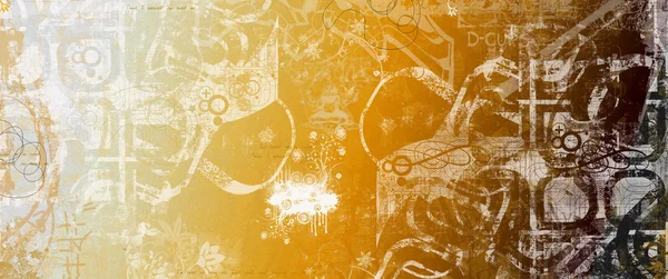 The texture of an orange and white elements