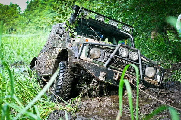 Radiocronaca di Jeep — Foto Stock