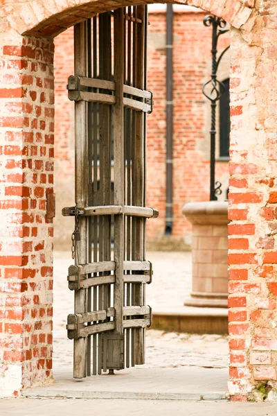 Brána zámku — Stock fotografie
