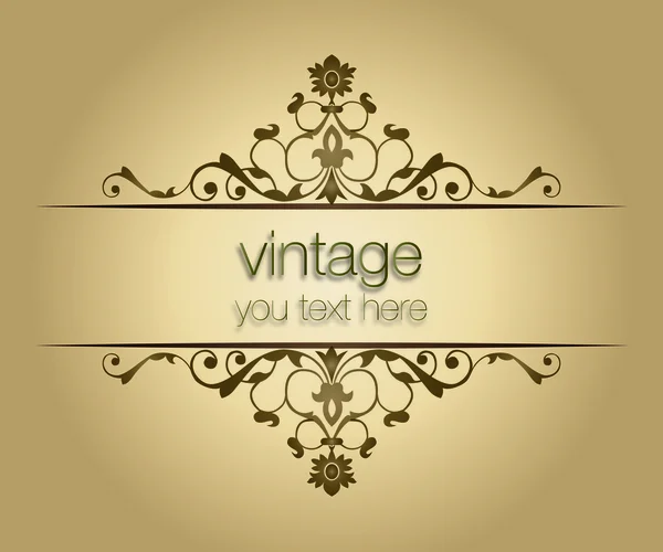 Vintage frames — Stock Vector