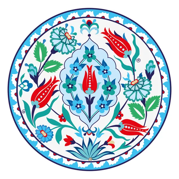 Antiguo diseño de cerámica turca otomana —  Fotos de Stock